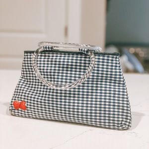 1980’s Vintage Plaid Strawberry Clutch